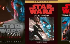 Recenze kniha Temná síla na vzestupu od spisovatel Timothy Zahn, Star Wars, Hon Solo, Nakladatelství Egmont. Magazín KULT* Brno