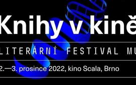 Knihy v kině, LIterární festival Masarykovy univerzity. Kateřina Tučková, Bílá Voda. Magazín KULT* Brno
