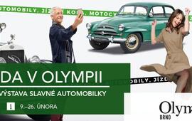 Historické vozy Škoda, Brněnská Olympia, putovní výstava. Magazín KULT* Brno