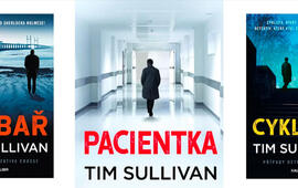 Pacientka, nakladatelství Kalibr, Tim Sullivan, magazín KULT* Brno