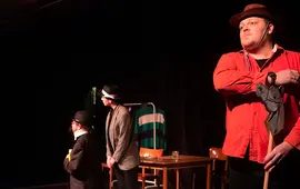Boss Babiš, Dramox, divadlo, Jaroslav Kmenta, magazín KULTINO* Brno