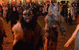 Krampus, čerti, Boskovice, magazín KULTINO* Brno