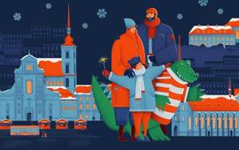 Brněnské vánoční trhy - rozsvícení stromu na Náměstí Svobody, magazín KULTINO* Brno