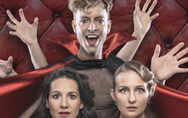 Drákula, Dracula A Comedy of Terrors, činohra, upír, upíři, krev, Stano Slovák, Silvestr, premiéra, Richard Pekárek, *Magazín KULTINO* Brno*