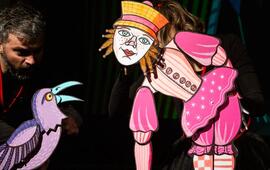 Malá čarodějnice, Otfried Preußler, loutky, děti, pro děti, Divadlo Radost, havran, kouzla, Abraxas, premiéra. KULTINO*