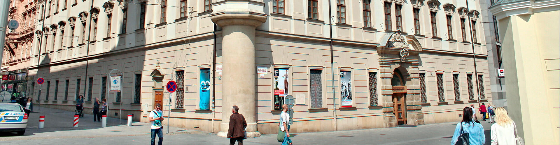 Palác šlechtičen, součást Moravského zemského muzea Brno. Magazín KULT* Brno