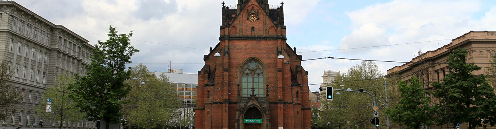 Místo Červený kostel, Brno. Magazín KULT* Brno