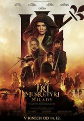 Tři mušketýři Milady, film,  Vincent Cassel a Eva Green, magazín KULT* Brno