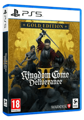 Krabička a přebal videohry Kingdom Come Deliverance II Gold Edition na konzoli PlayStation 5 od vývojářů Warhorse Studios. KULTINO*